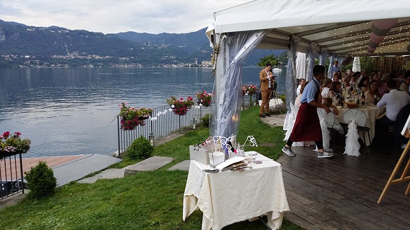 Wedding lago D'Orta L'Ustaria Cà dal Rat